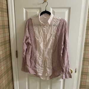 Pink Old Navy button up